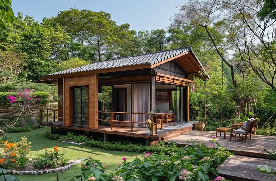 Sân vườn nhà cấp 4 độc đáo nhất 2024